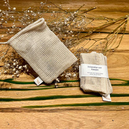 Zeepzakje van Katoen
