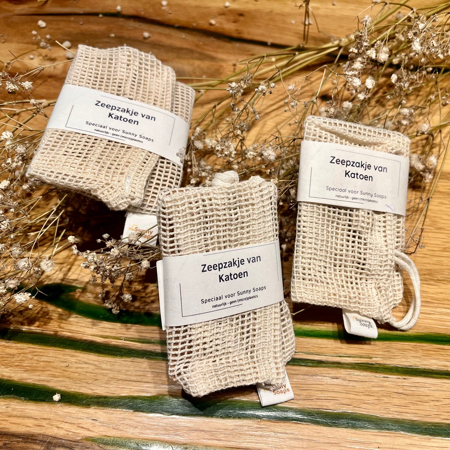 Zeepzakje van Katoen